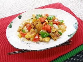 toriniku_kashunats_itamemono